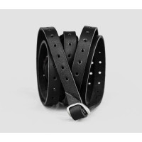 Leather cuff band compatible with Samsung and other Smart watches strap, Handmade UA code 2864