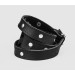 Leather cuff band compatible with Samsung and other Smart watches strap, Handmade UA code 2870st