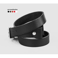 Leather cuff band compatible with Samsung and other Smart watches strap, Handmade UA code 2875