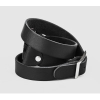 Leather cuff band compatible with Samsung and other Smart watches strap, Handmade UA code 2875