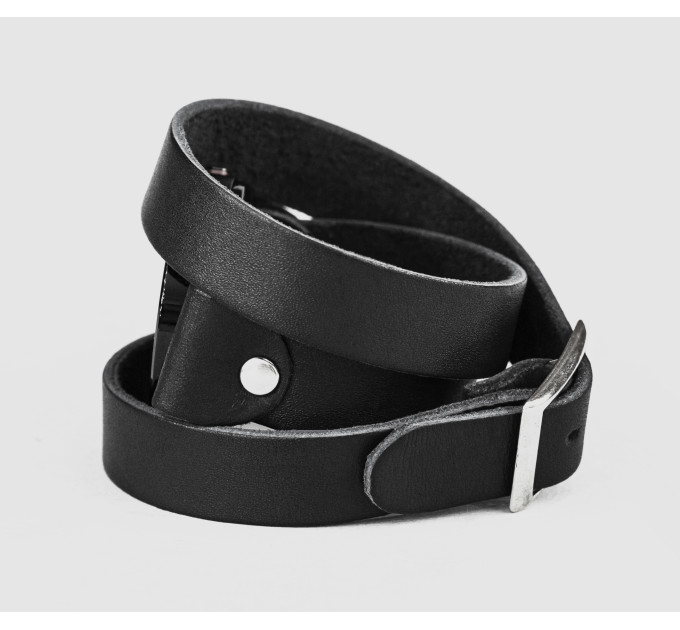 Leather cuff band compatible with Samsung and other Smart watches strap, Handmade UA code 2875