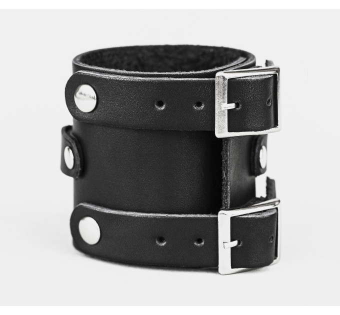 Wide leather band compatible with fitness watch Xiaomi Mi Band 3, 4, 5, 6 and 7 series, for men or women, code 2914