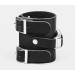 Wide leather band compatible with fitness watch Xiaomi Mi Band 3, 4, 5, 6 and 7 series, for men or women, code 2914