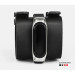 Wide leather band compatible with fitness watch Xiaomi Mi Band 3, 4, 5, 6 and 7 series, for men or women, code 2914