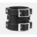 Wide leather band compatible with fitness watch Xiaomi Mi Band 3, 4, 5, 6 and 7 series, for men or women, code 2916