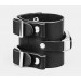 Wide leather band compatible with fitness watch Xiaomi Mi Band 3, 4, 5, 6 and 7 series, for men or women, code 2916