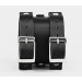 Wide leather band compatible with fitness watch Xiaomi Mi Band 3, 4, 5, 6 and 7 series, for men or women, code 2916