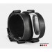 Wide leather band compatible with fitness watch Xiaomi Mi Band 3, 4, 5, 6 and 7 series, for men or women, code 2916