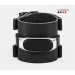 Wide leather band compatible with fitness watch Xiaomi Mi Band 3, 4, 5, 6 and 7 series, for men or women, code 2916