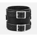 Wide leather band compatible with fitness watch Xiaomi Mi Band 3, 4, 5, 6 and 7 series, for men or women, code 2917