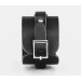 Leather band compatible with fitness watch Xiaomi Mi Band 3, 4, 5, 6 and 7 series, for men or women, code 2952