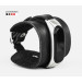 Leather band compatible with fitness watch Xiaomi Mi Band 3, 4, 5, 6 and 7 series, for men or women, Handmade UA code 2955