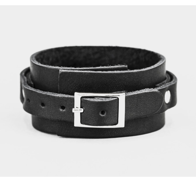 Leather band compatible with fitness watch Xiaomi Mi Band 3, 4, 5, 6 and 7 series, for men or women, Handmade UA code 2956