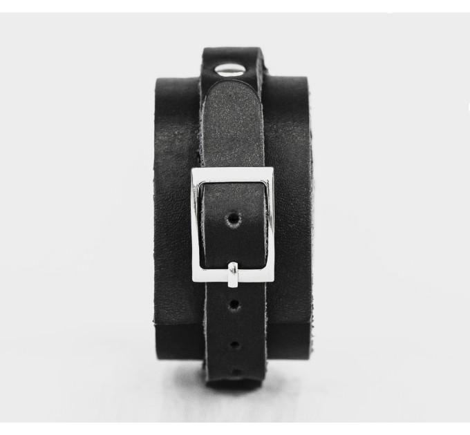 Leather band compatible with fitness watch Xiaomi Mi Band 3, 4, 5, 6 and 7 series, for men or women, Handmade UA code 2956