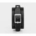 Leather band compatible with fitness watch Xiaomi Mi Band 3, 4, 5, 6 and 7 series, for men or women, Handmade UA code 2956