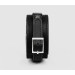 Leather band compatible with fitness watch Xiaomi Mi Band 3, 4, 5, 6 and 7 series, for men or women, Handmade UA code 2956st