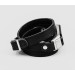 Leather double wrap band compatible with fitness watch Xiaomi Mi Band 3, 4, 5, 6 and 7 series, for men or women, Handmade UA code 2970st