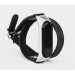 Leather double wrap band compatible with fitness watch Xiaomi Mi Band 3, 4, 5, 6 and 7 series, for men or women, Handmade UA code 2981