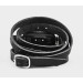 Leather multi wrap band compatible with fitness watch Xiaomi Mi Band 3, 4, 5, 6 and 7 series, for men or women, Handmade UA code 2983