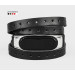 Leather multi wrap band compatible with fitness watch Xiaomi Mi Band 3, 4, 5, 6 and 7 series, for men or women, Handmade UA code 2983