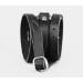 Leather multi wrap band compatible with fitness watch Xiaomi Mi Band 3, 4, 5, 6 and 7 series, for men or women, Handmade UA code 2985