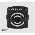 Leather cuff bracelet for men or women, code 3006