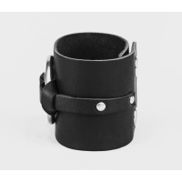 Leather cuff bracelet for men or women, code 3006