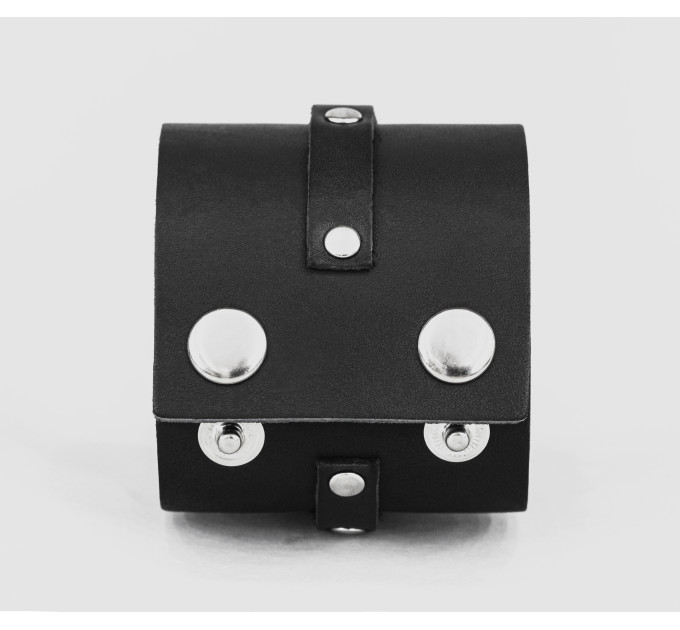 Leather cuff bracelet for men or women, code 3006