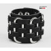 Leather cuff bracelet for men or women, code 3028