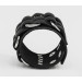 Leather cuff bracelet for men or women, code 3028
