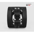 Leather cuff bracelet for men or women, code 3029