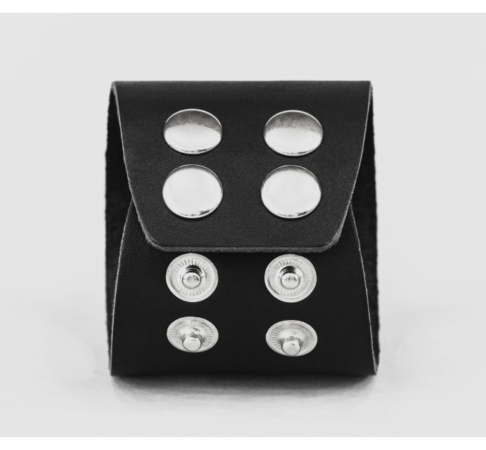 Leather cuff bracelet for men or women, code 3029