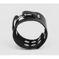 Leather cuff bracelet for men or women, code 3029
