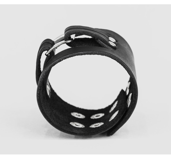 Leather cuff bracelet for men or women, code 3029