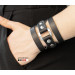 Leather cuff bracelet for men or women, code 3030