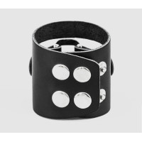 Leather cuff bracelet for men or women, code 3030
