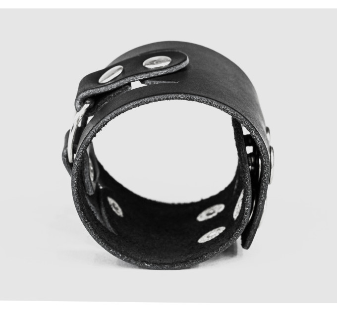 Leather cuff bracelet for men or women, code 3030