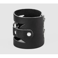 Leather cuff bracelet for men or women, code 3035