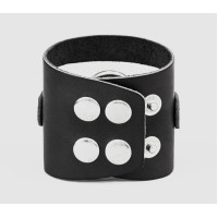 Leather cuff bracelet for men or women, code 3035
