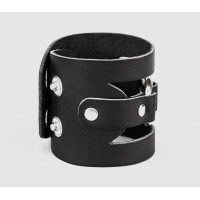 Leather cuff bracelet for men or women, code 3035