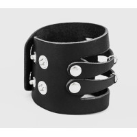 Leather cuff bracelet for men or women, code 3040