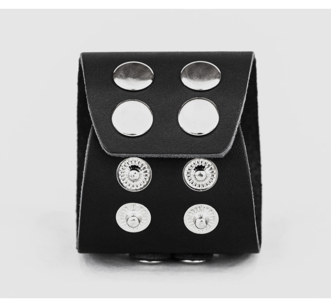 Leather cuff bracelet for men or women, code 3040