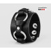 Leather cuff bracelet for men or women, code 3074