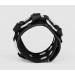 Leather cuff bracelet for men or women, code 3074
