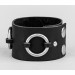 Leather cuff bracelet for men or women, code 3084