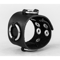 Leather cuff bracelet for men or women, code 3084