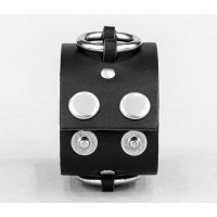 Leather cuff bracelet for men or women, code 3084