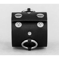 Leather cuff bracelet for men or women, code 3085