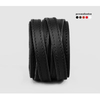 Leather cuff bracelet for men or women, code 3093st