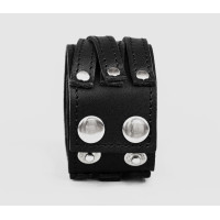 Leather cuff bracelet for men or women, code 3093st